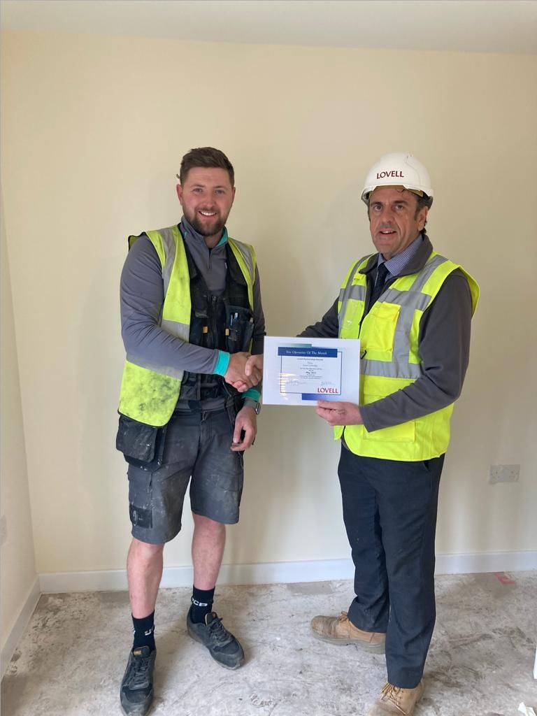 Subcontractor of the Month at Lockside, Walsall - Lovell Homes